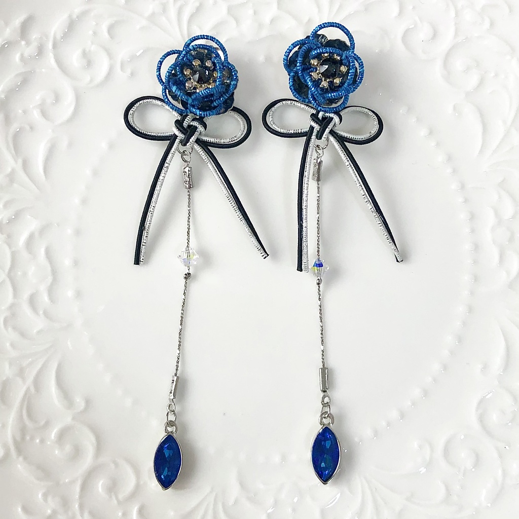 bouquet 天保江戸2振 源清麿/水心子正秀 耳飾り