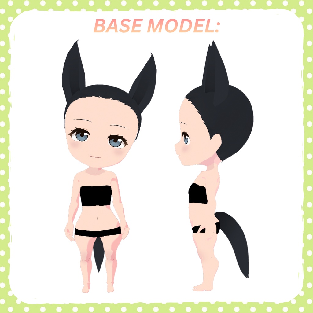 Uma-Inspired Vroid Base