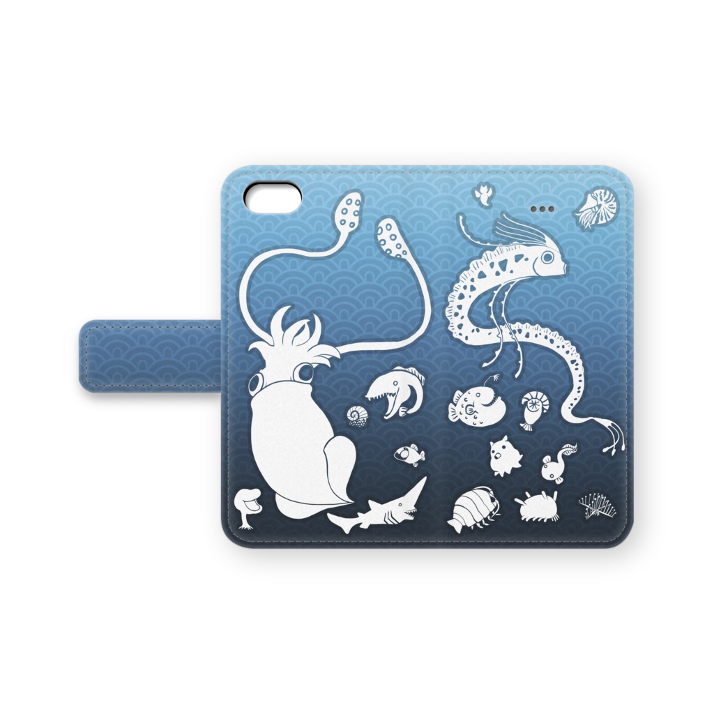 深海魚さんたちのiphone(5)ケース