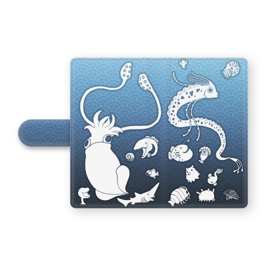深海魚さんのスマホケース(Android)