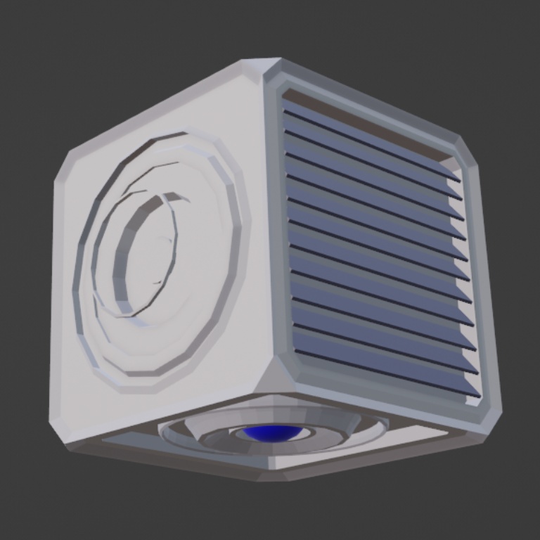 【VRC想定3Dモデル】Cube