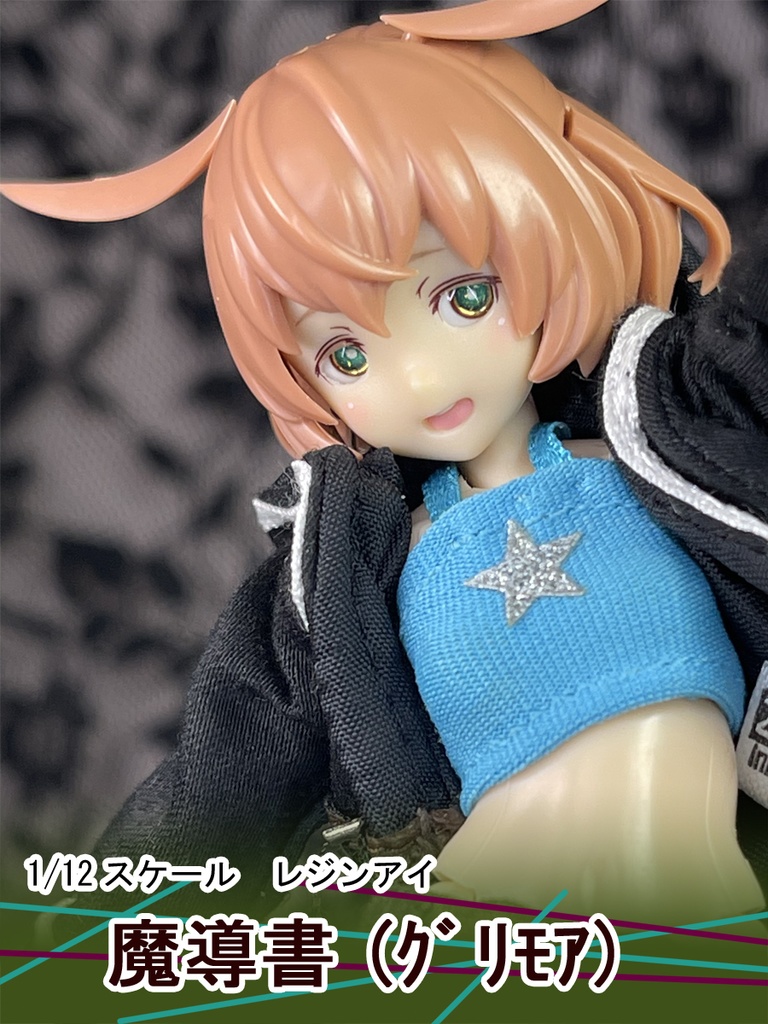 1/12 レジンアイ「魔導書」