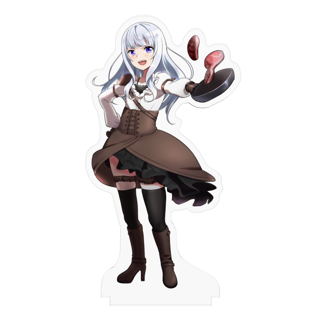 真多クロスメインビジュアル記念アクリルフィギュア