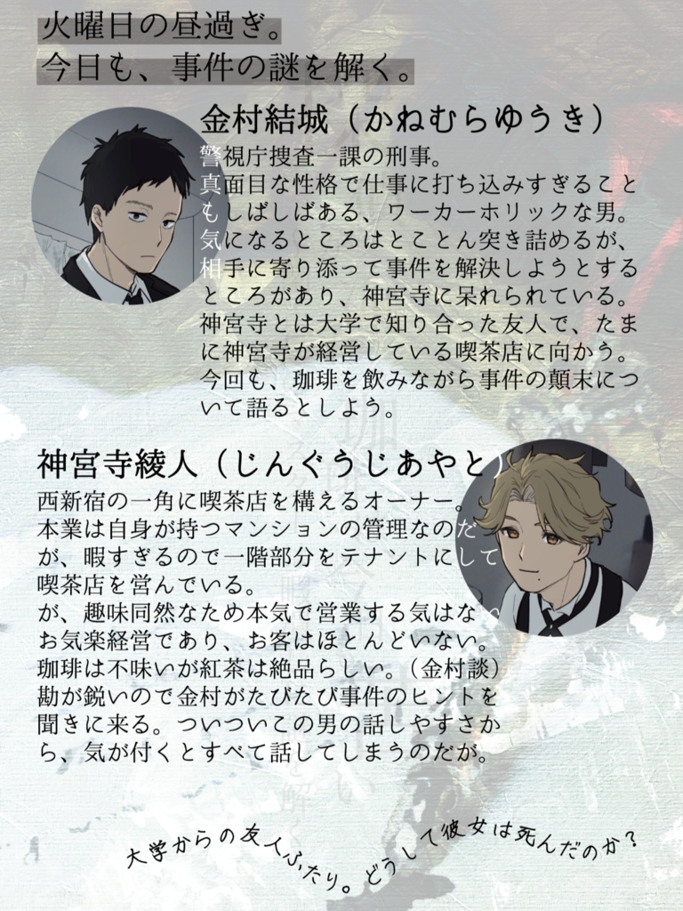 探偵が淹れる珈琲は、今日も苦い