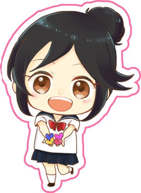 アクリルバッジ　桃井あずき