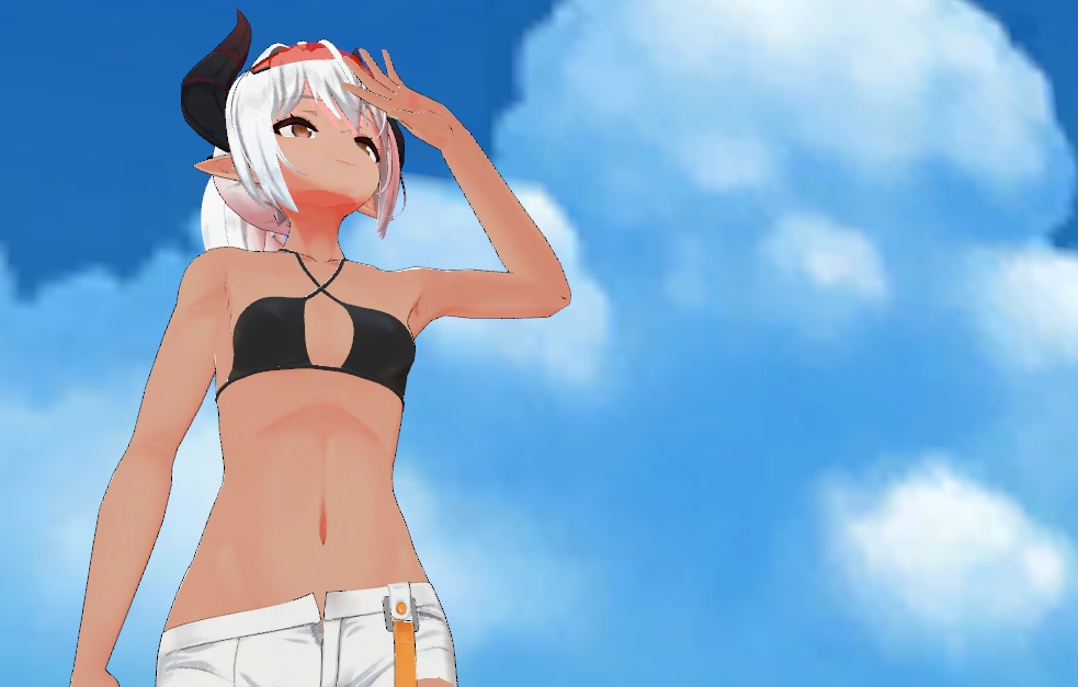 ビキニ&マイクロビキニ水着【「レナ・カクテル-Lena Cocktail-」用衣装3Dモデル】