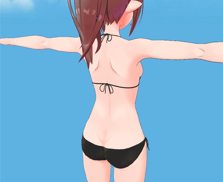 ビキニ&マイクロビキニ水着【「レナ・カクテル-Lena Cocktail-」用衣装3Dモデル】