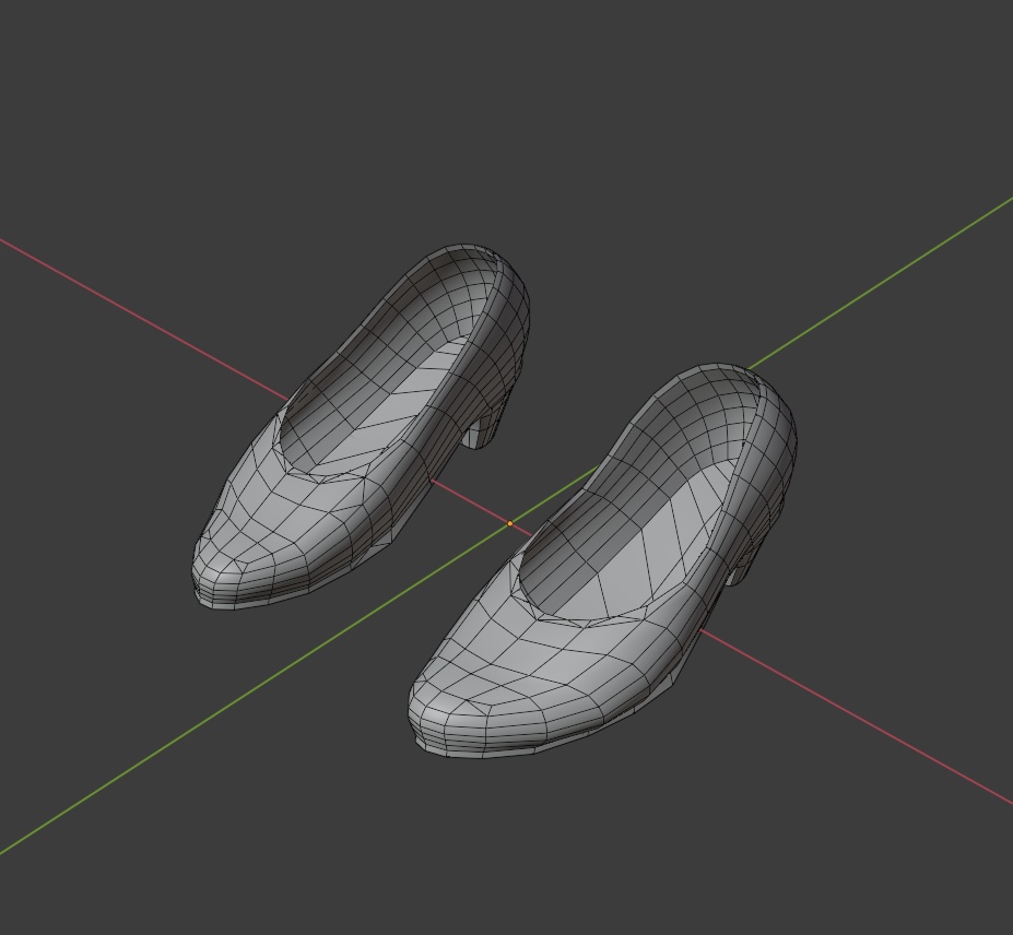 「くろなつ」向けパンプス