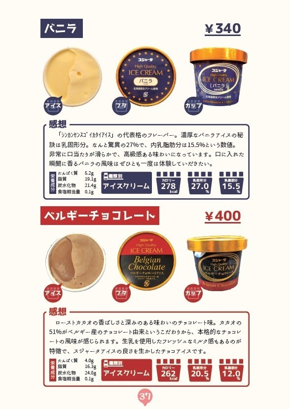 おうちで食べるスジャータアイス