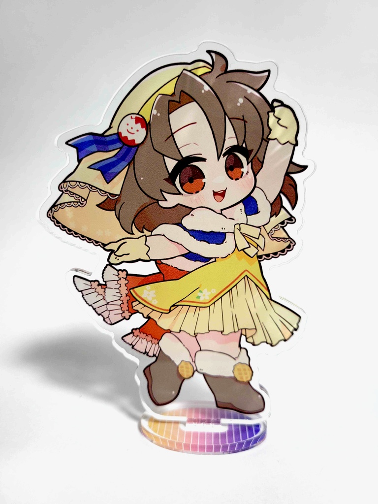 アクリルスタンド 冬のワッフルコーンバニラちゃん