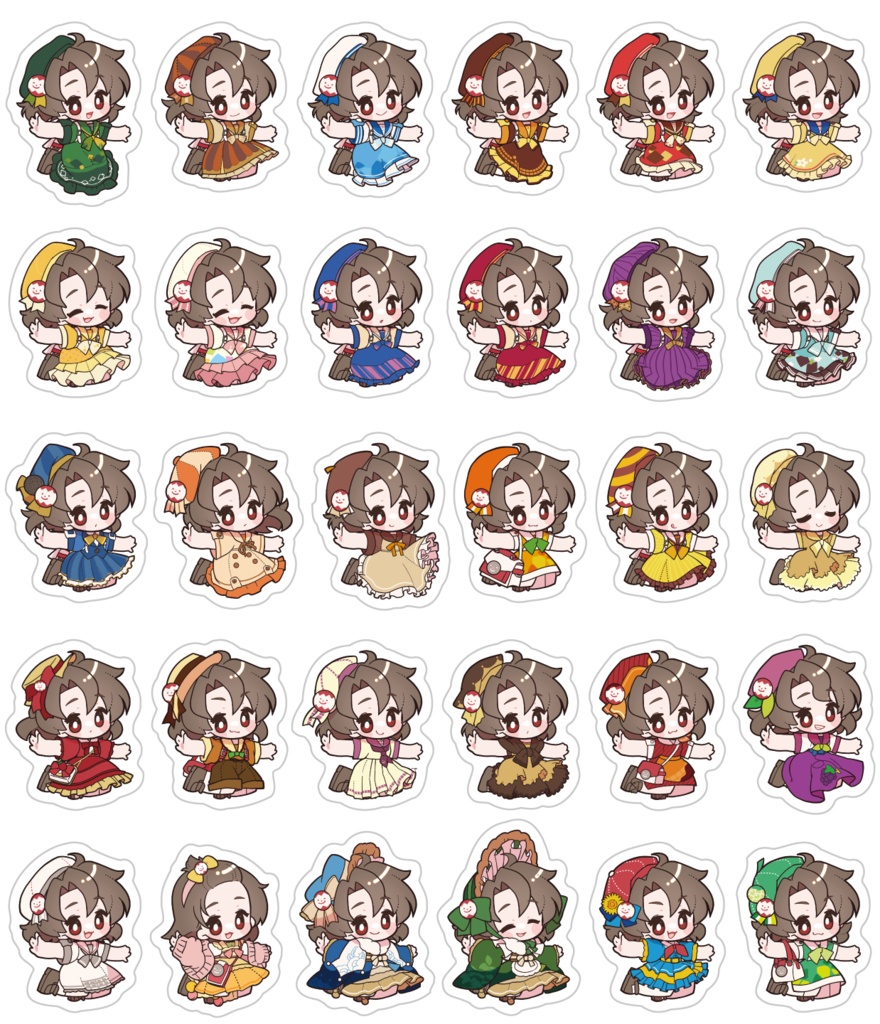 17アイスちゃんシール