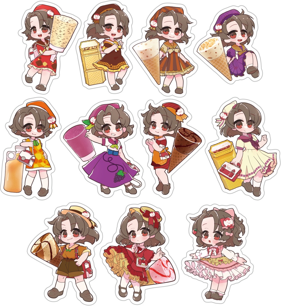 17アイスちゃんシール