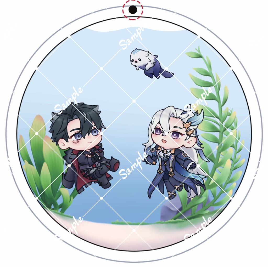 シャカシャカアクキー