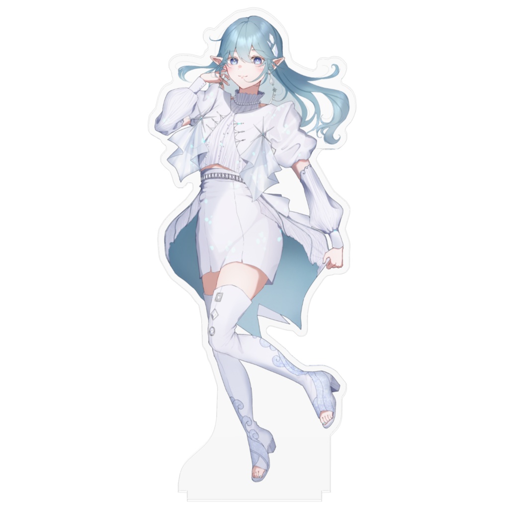 アクリルフィギュアver.レウコテア160×160mm◇鈴澪イラ
