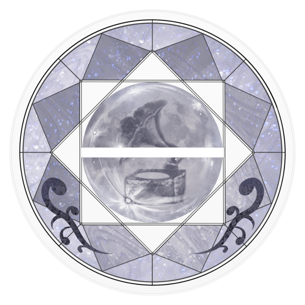 アクリルフィギュアver.レウコテア160×160mm◇鈴澪イラ