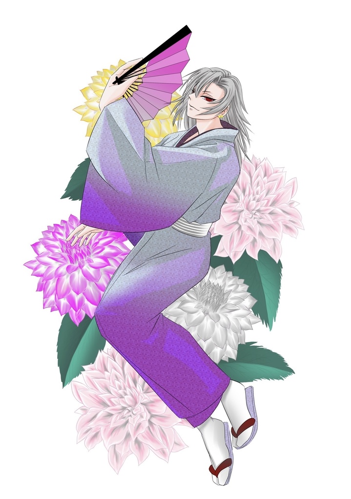 6月季節飾り 宇髄天元(ダリア)