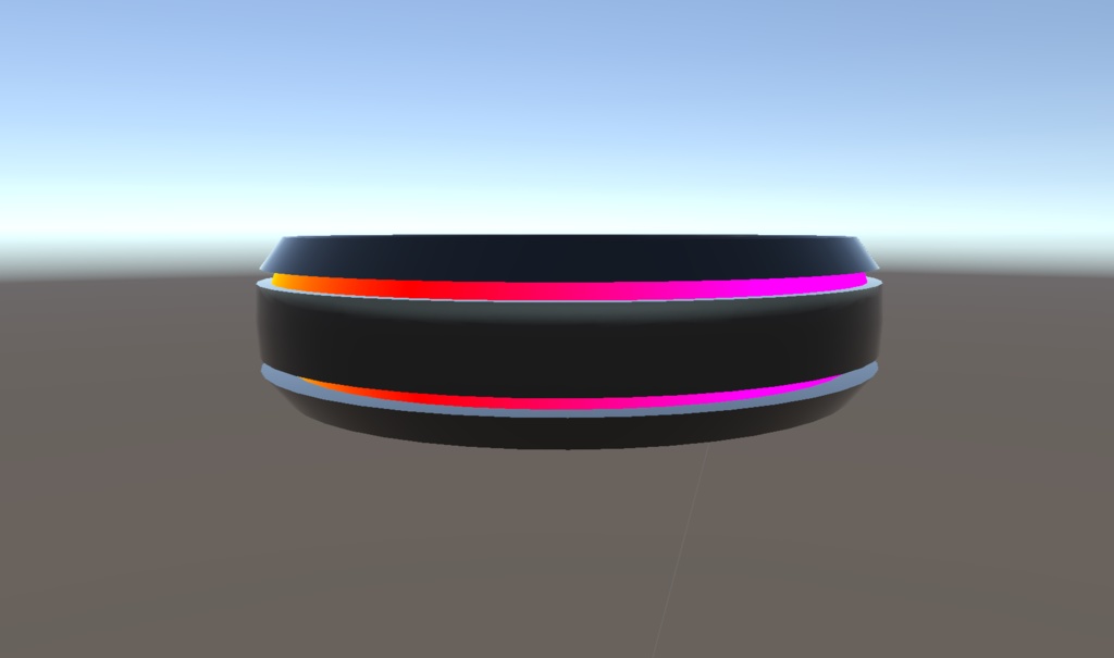 【VRC想定】指輪 ゲーミングカラー