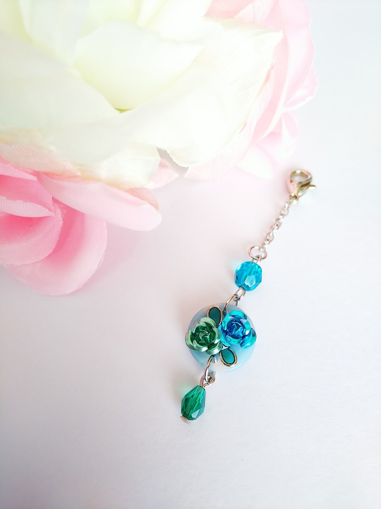 揺れるマスクチャーム(バラLGR×LBL-S)