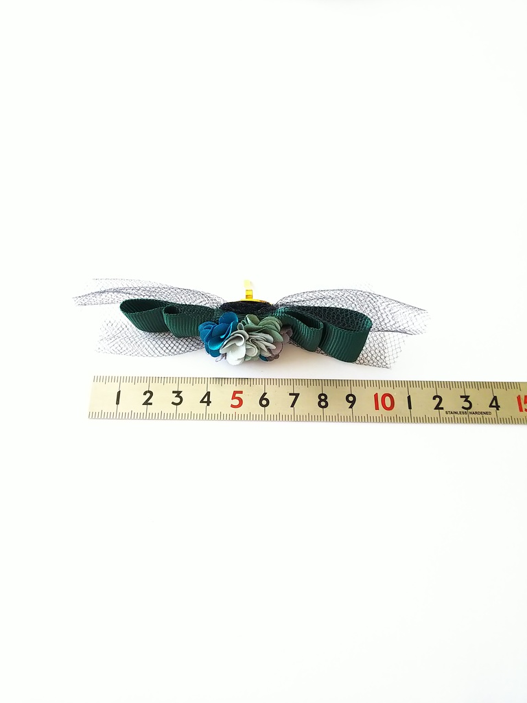 ポニーフック ダークグリーン×ゴールドNo.1