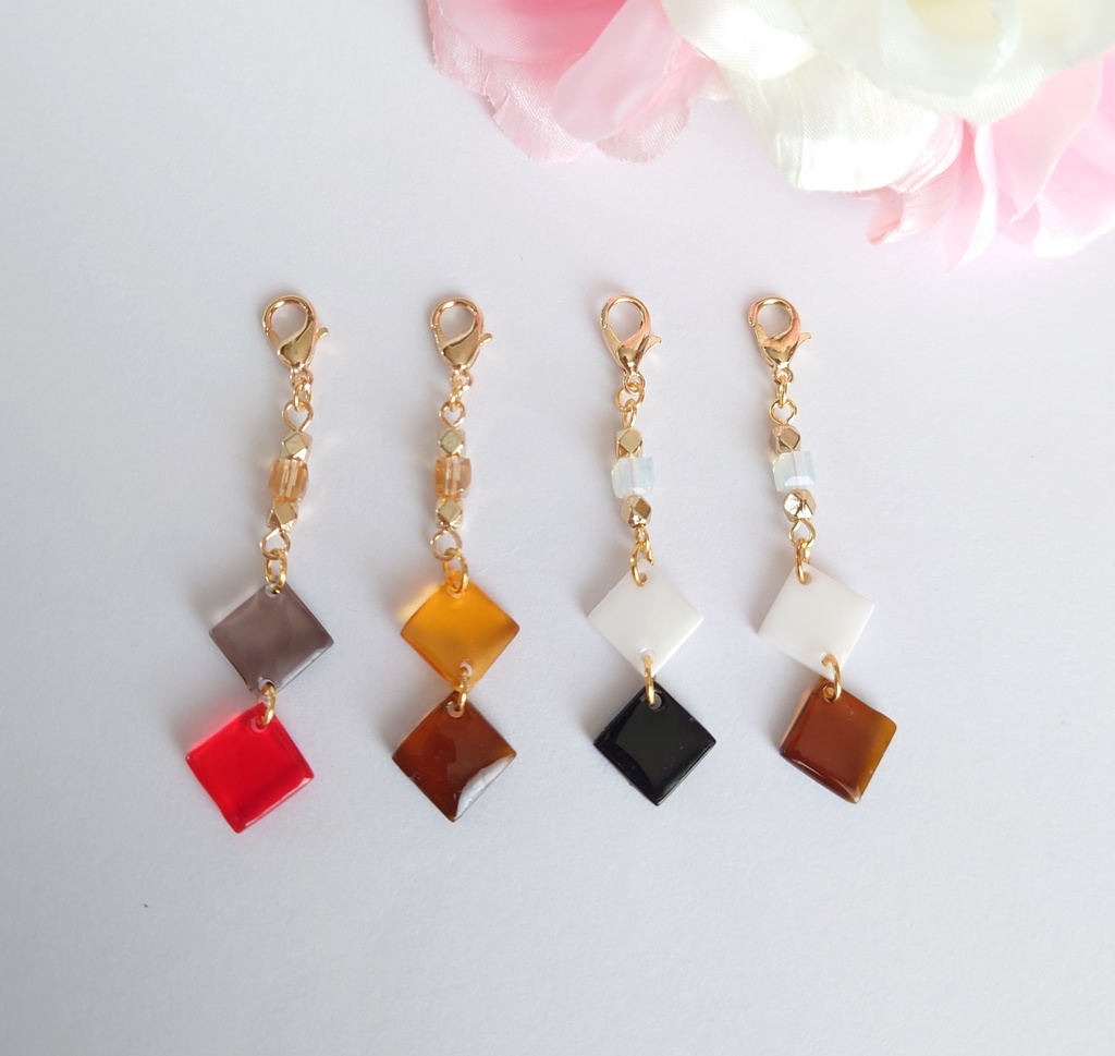 スクエア2連　2カラー