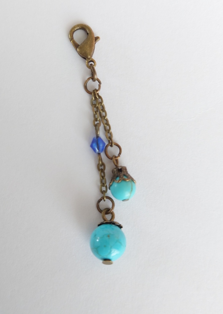 揺れるターコイズ アンティーク調