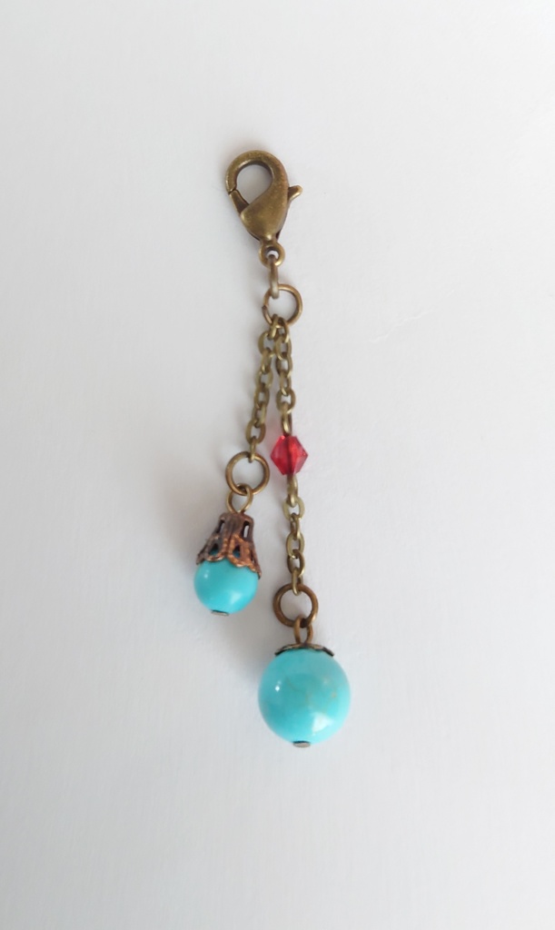 揺れるターコイズ アンティーク調