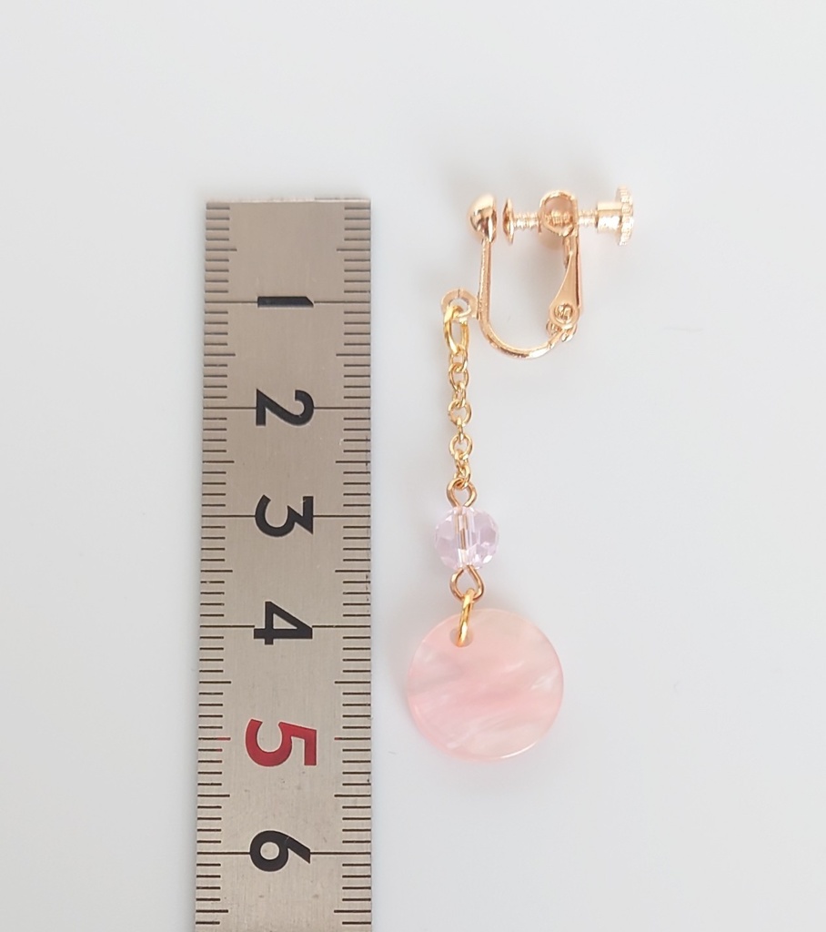 べっ甲柄イヤリング