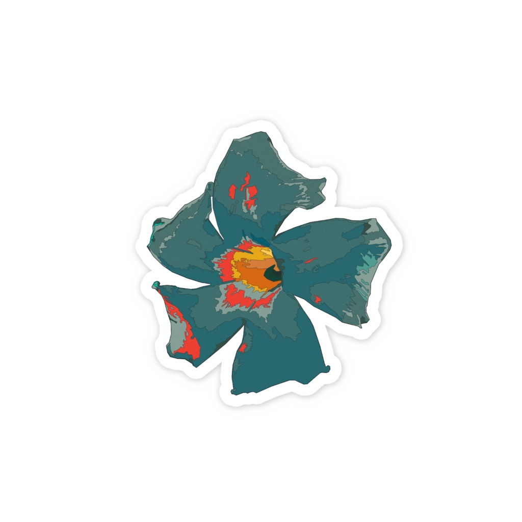 sticker flower40