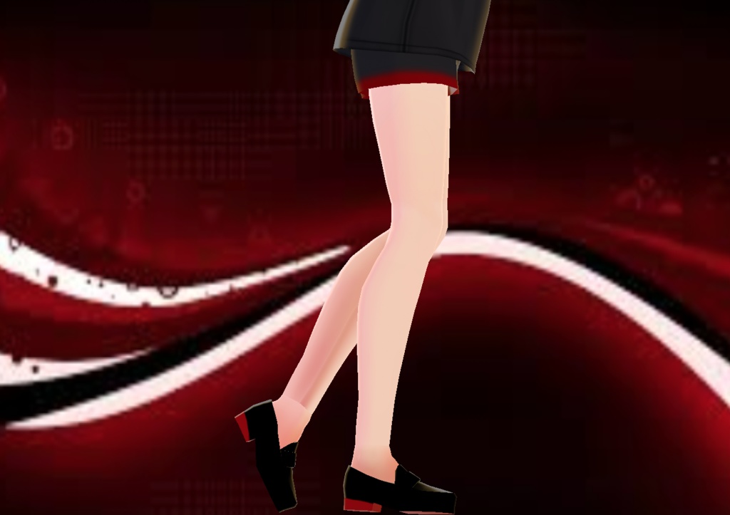 Vroid Model Split Hair |