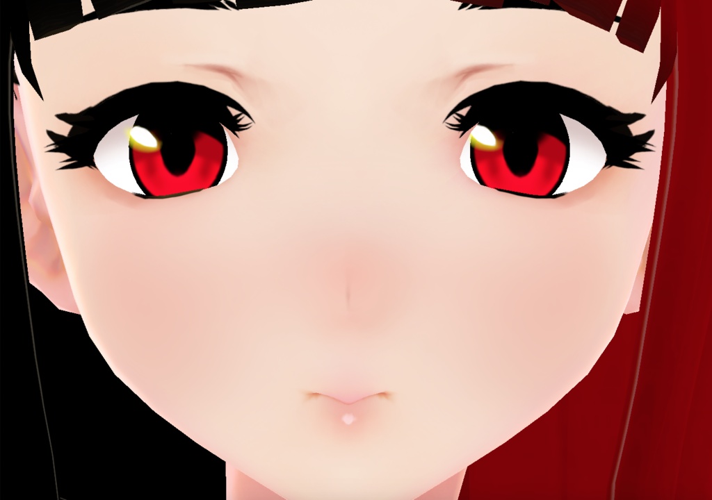 Vroid Model Split Hair |