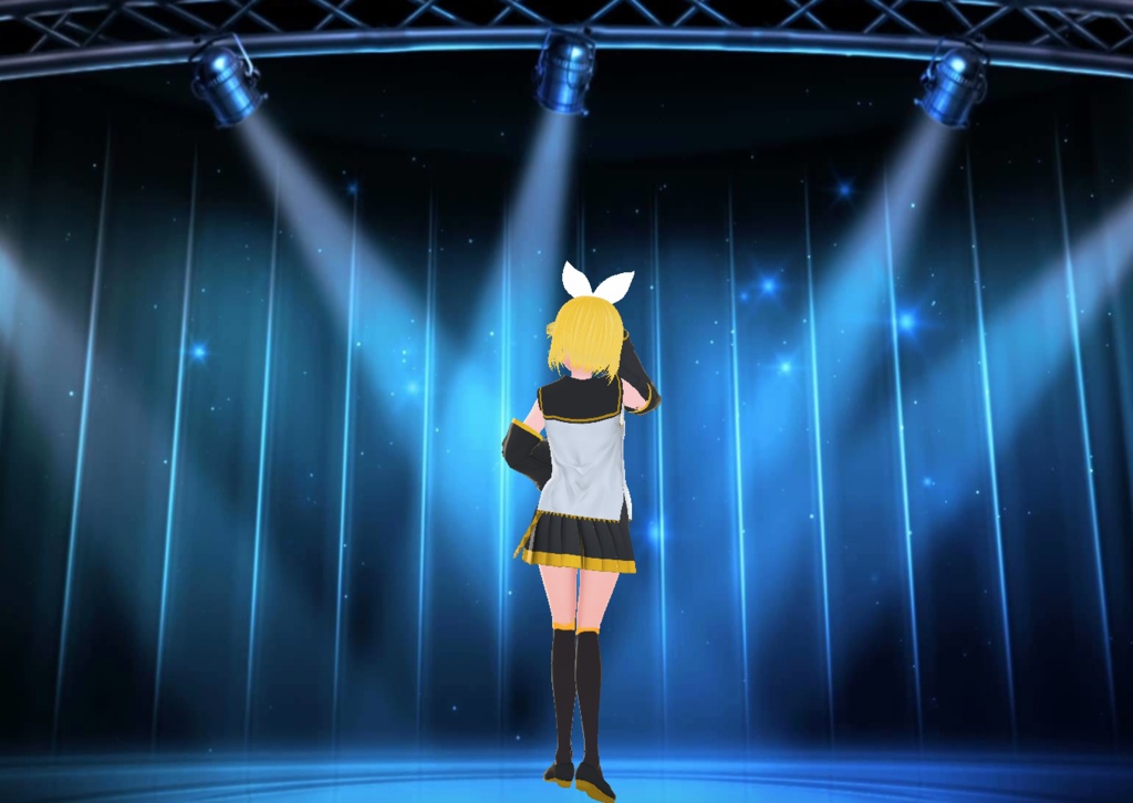 Kagamine Rin Vroid Model |