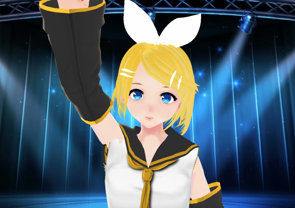 Kagamine Rin Vroid Model |