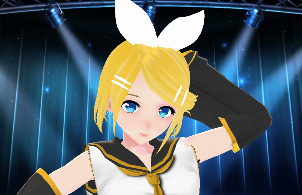 Kagamine Rin Vroid Model |