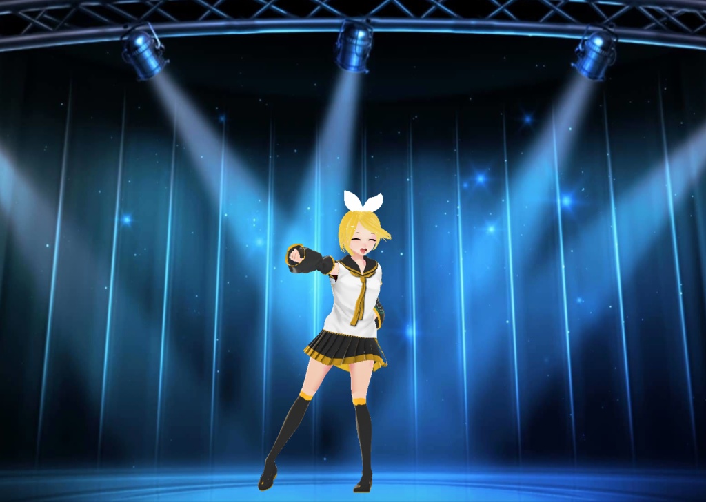 Kagamine Rin Vroid Model |