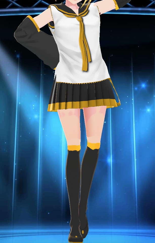 Kagamine Rin Vroid Model |