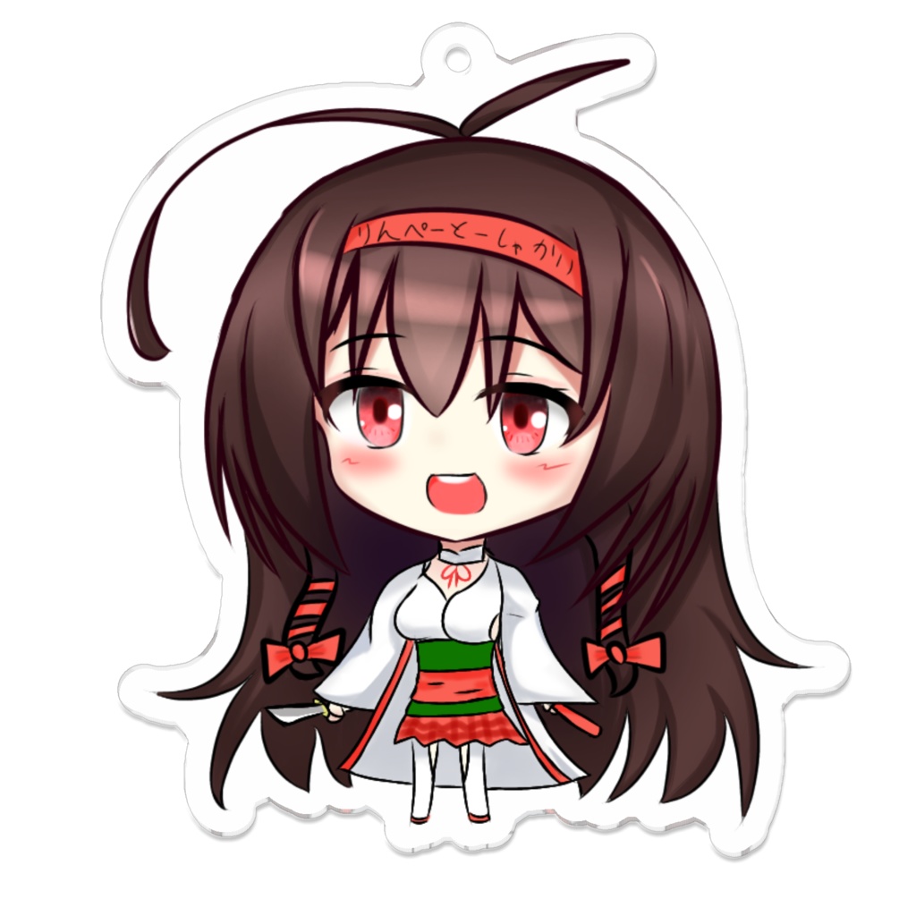 でふぉるめ九字兼定のアクリルキーホルダー