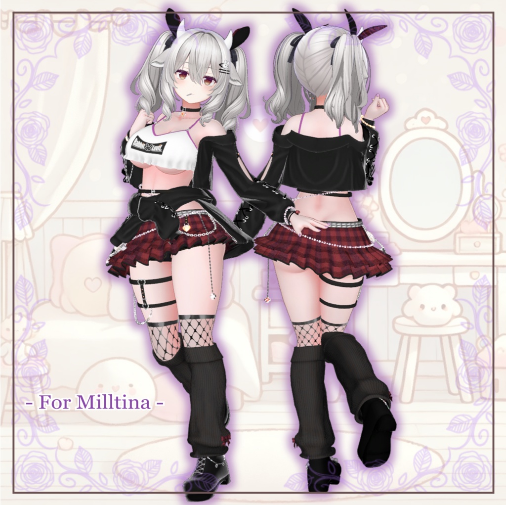 【MSGK】ガーリー♡パンク『Kawaii Girly Punk』(13アバター対応)