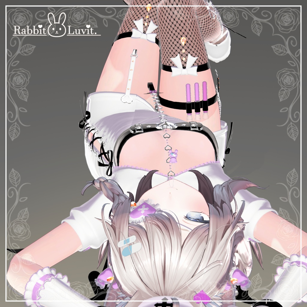 『小悪魔ナース』お医者さんごっこギミック付き!(9アバター対応)