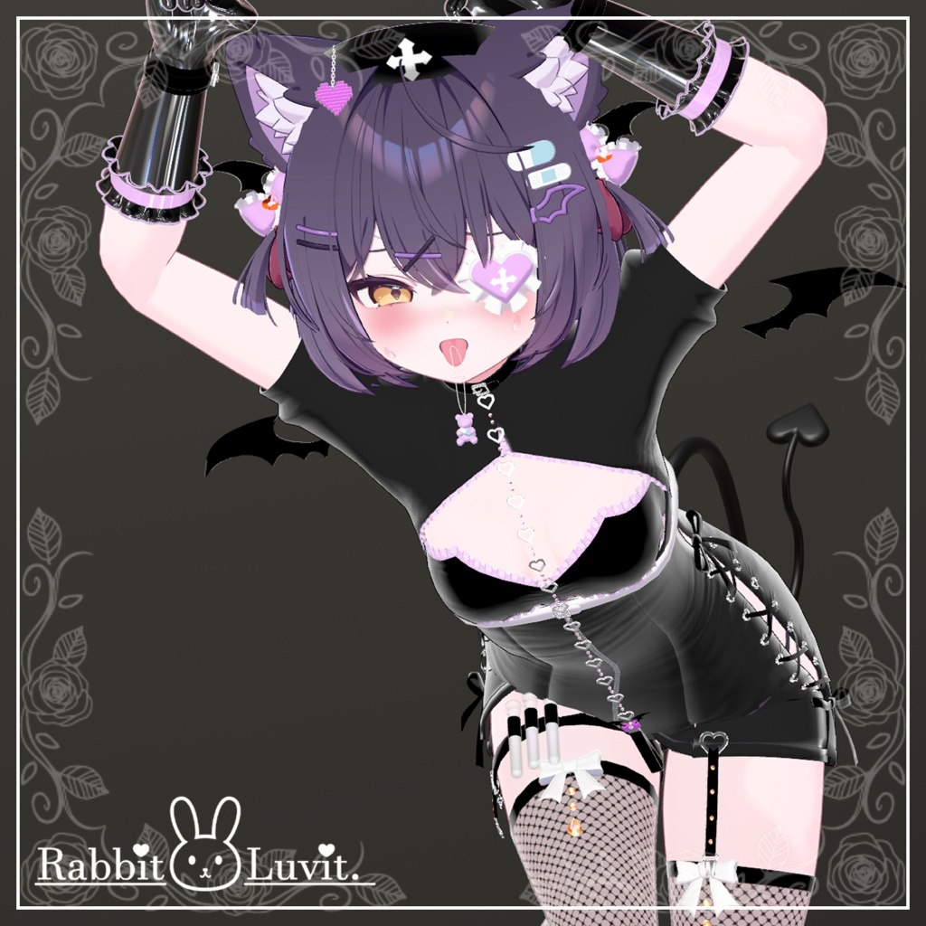 『小悪魔ナース』お医者さんごっこギミック付き!(9アバター対応)