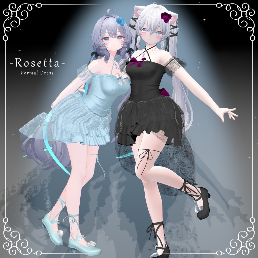 フォーマルドレス『🌹- Rosetta -🌹』(12アバター対応)