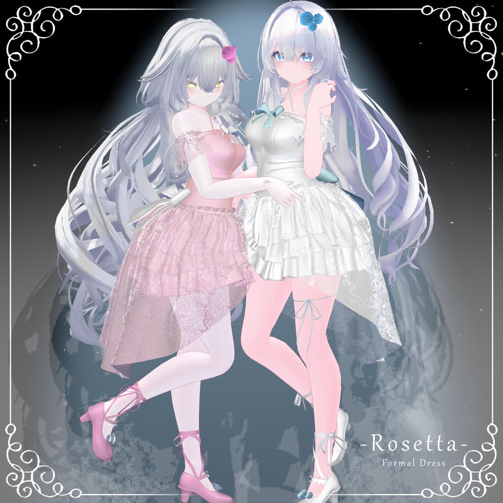 フォーマルドレス『🌹- Rosetta -🌹』(12アバター対応)