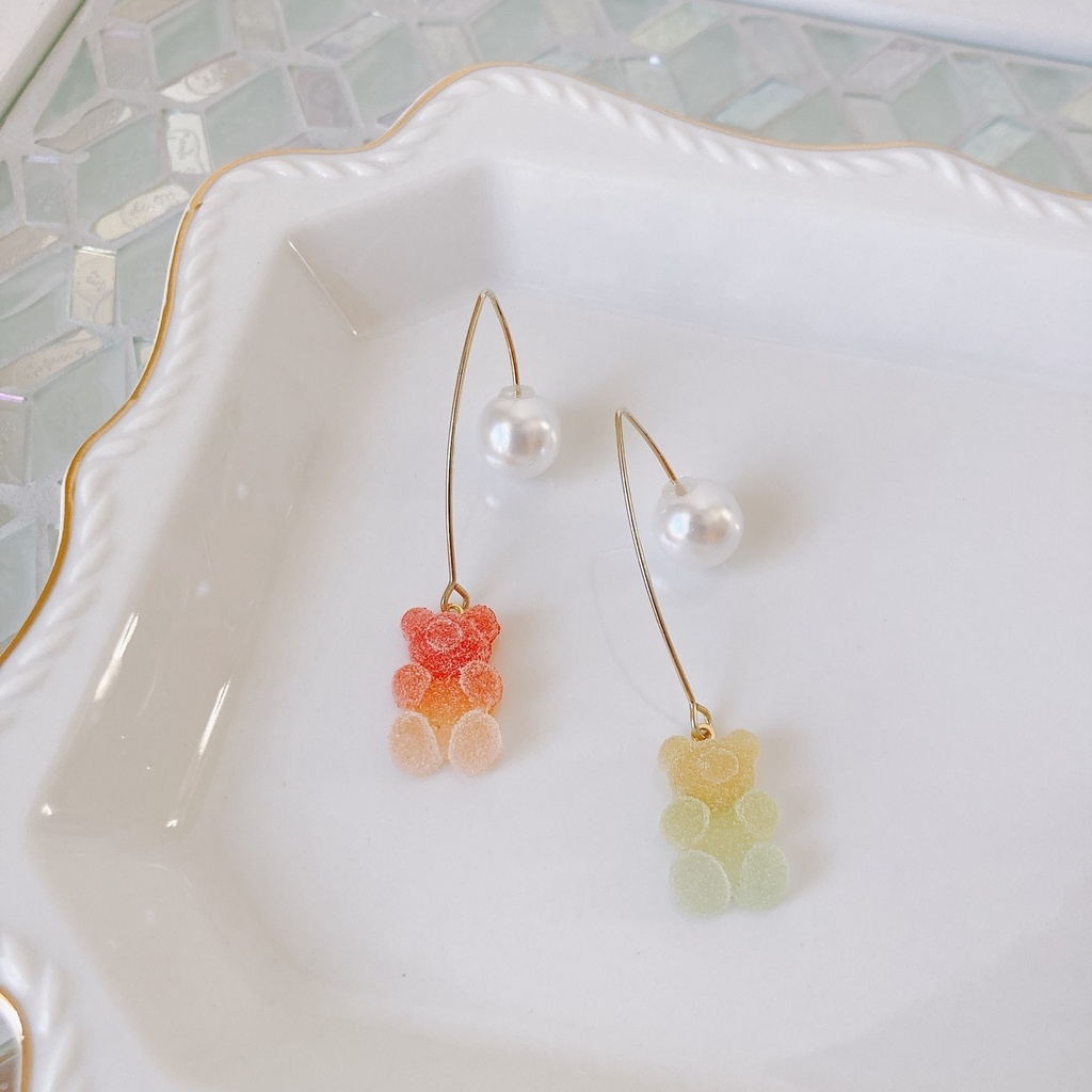 シュガーベア ロングフックピアス