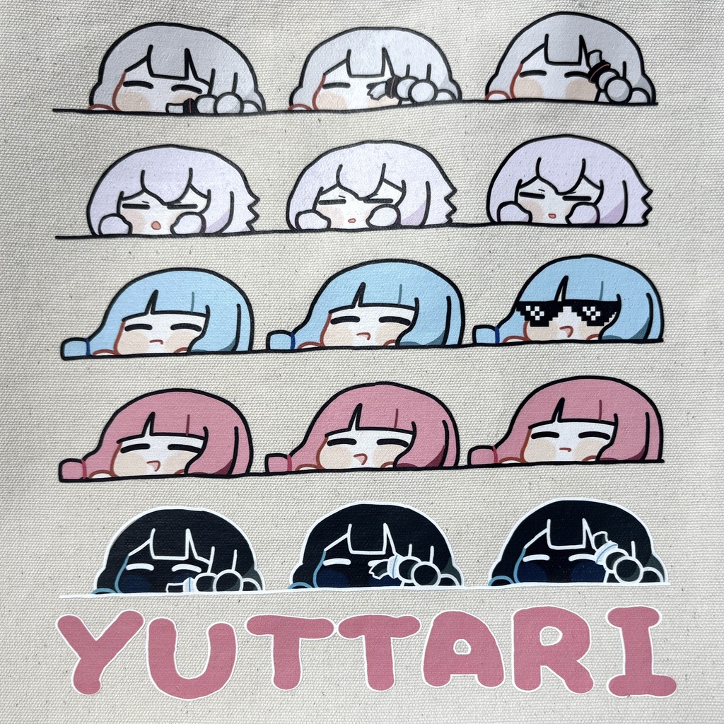 ゆったりトートバッグ(ゆかり/あかり/茜/葵)