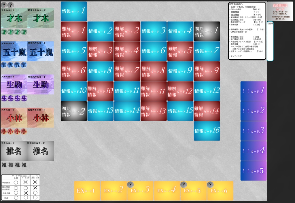 マダミス 白色の偽風