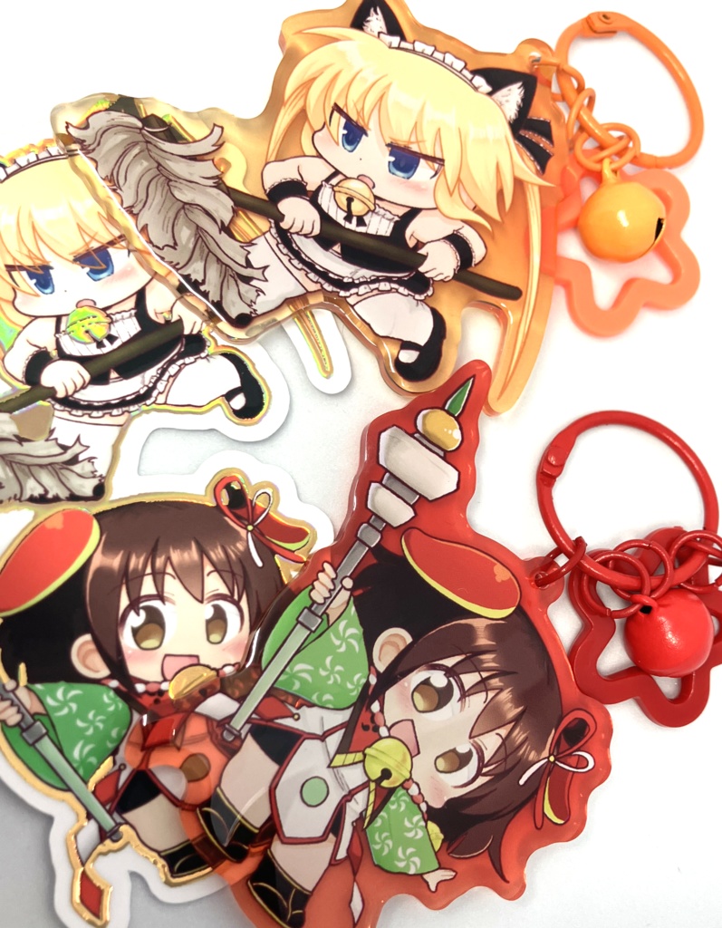 鈴付きアクキー