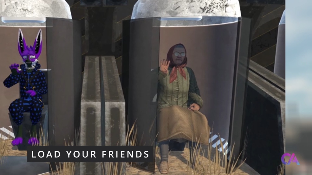 Friend Cannon for VRChat