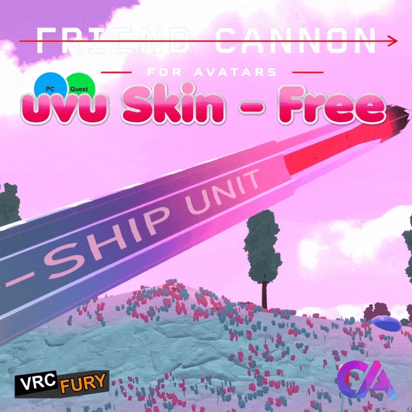 Friend Cannon For VRChat - UwU Skin (Free)