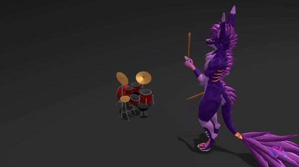 FoxTone Drum Kit for VRChat
