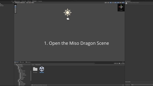 Miso Dragon Avatar Base For VRChat