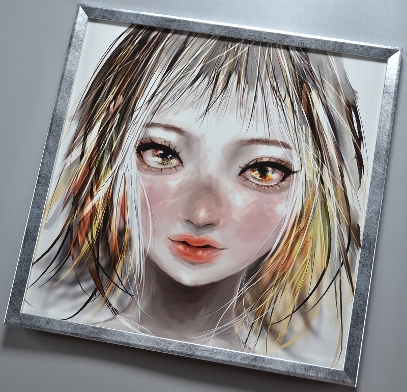 【数量限定】「私だけの。」オリジナルイラスト（額装済）